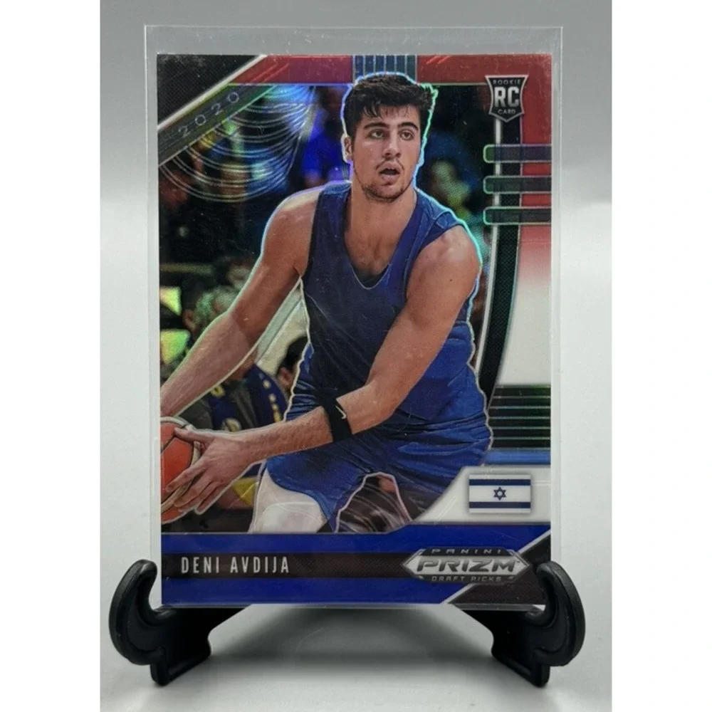 2020-21 PANINI‎ PRIZM DRAFT DENI AVDIJA #46 ROOKIE RC RED WHITE BLUE WIZARDS